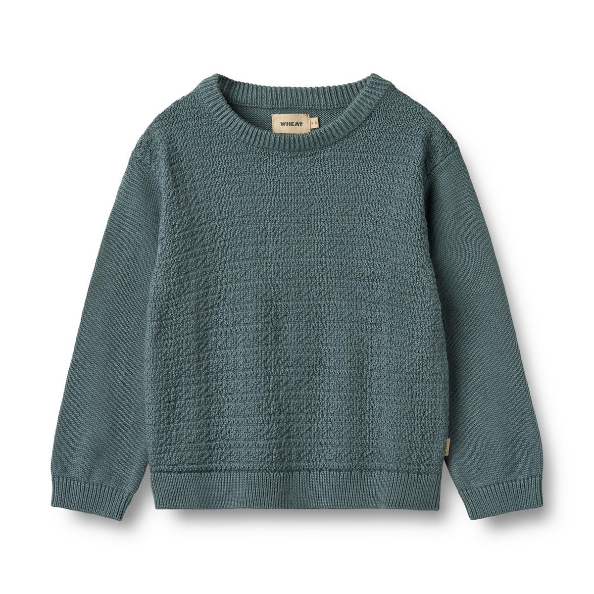Borris Organic Pullover - Stormy Weather | Wheat