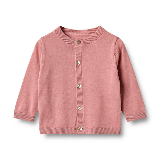 Rose Nico Cardigan - Merino Wool | Wheat