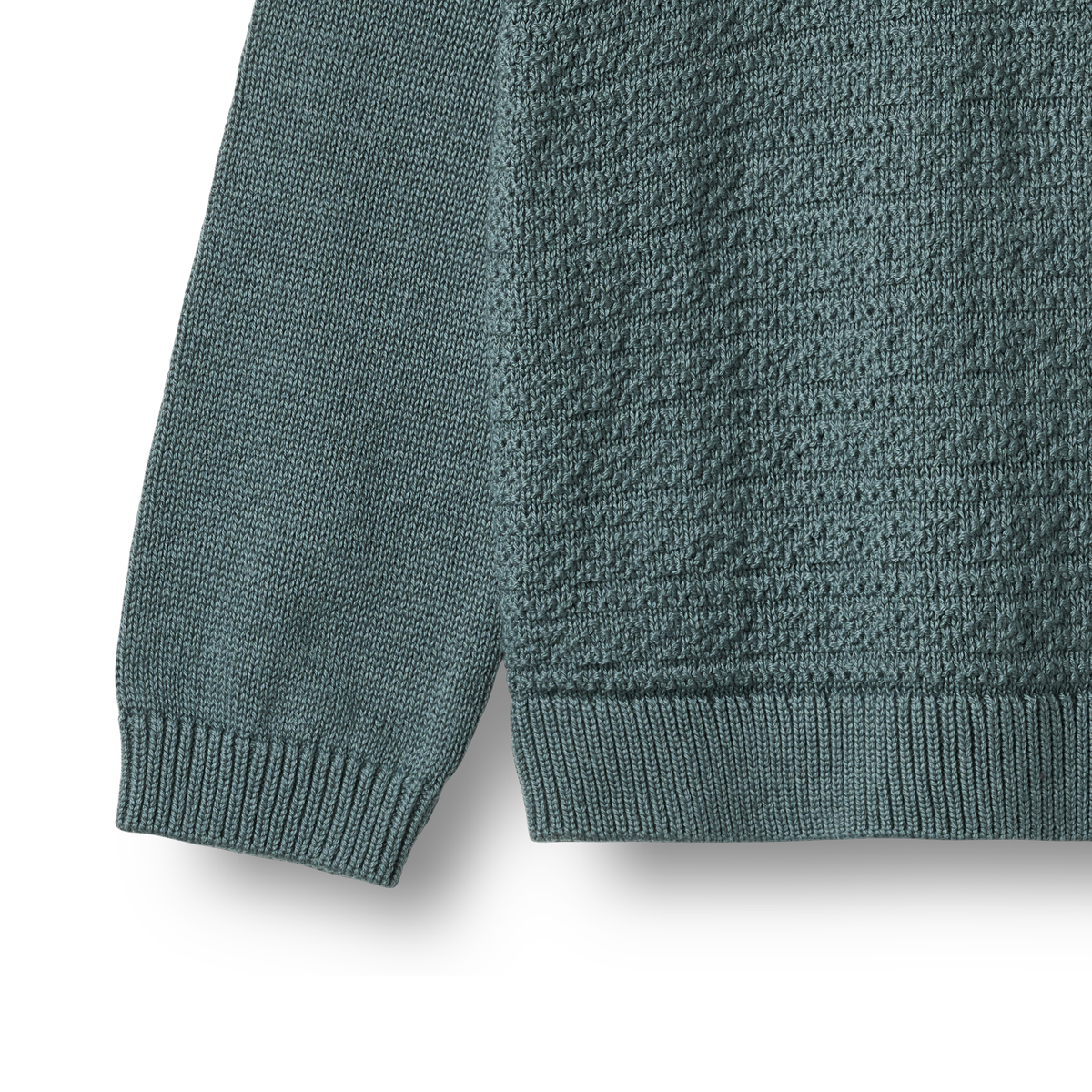 Borris Organic Pullover - Stormy Weather | Wheat