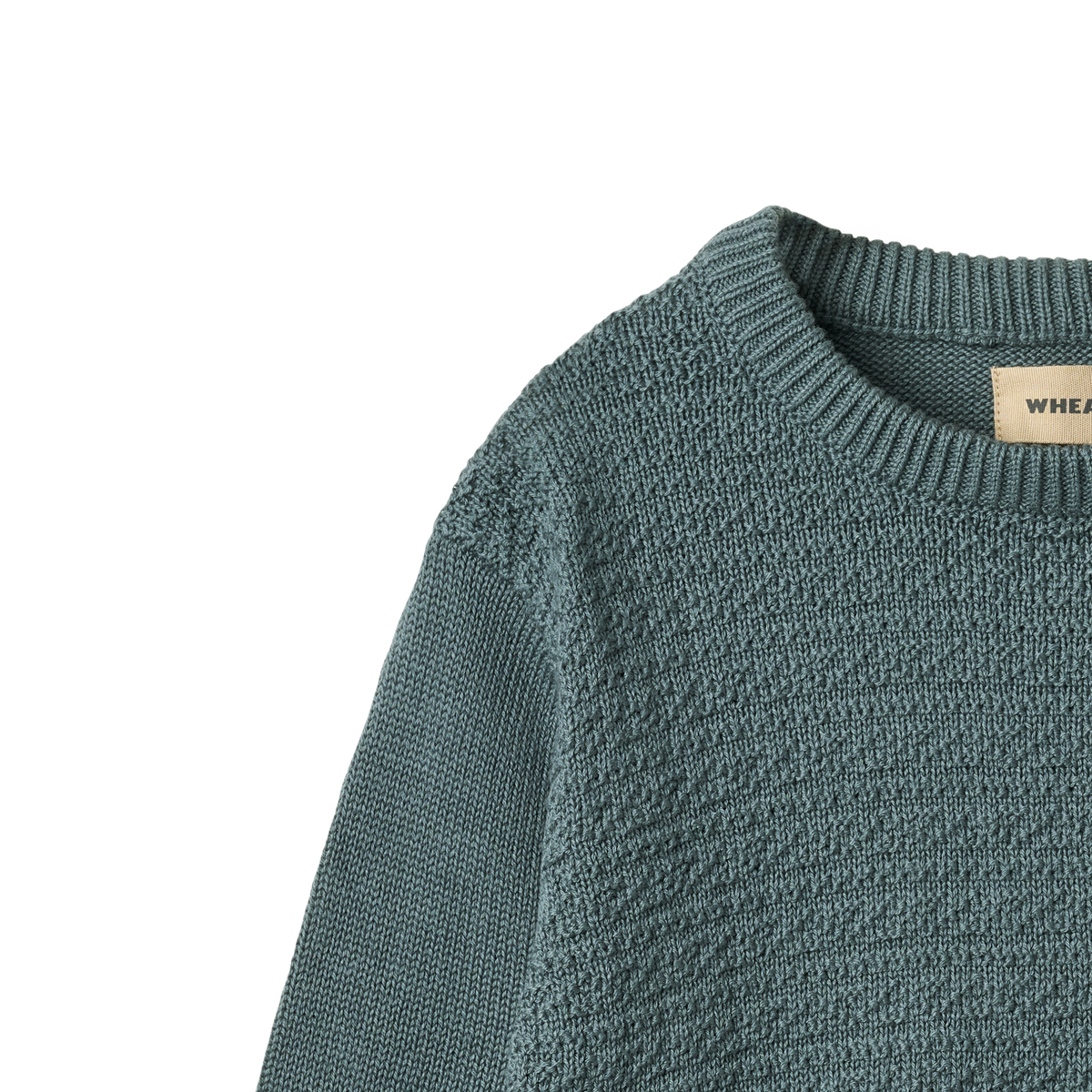 Borris Organic Pullover - Stormy Weather | Wheat