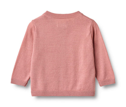 Rose Nico Cardigan - Merino Wool | Wheat