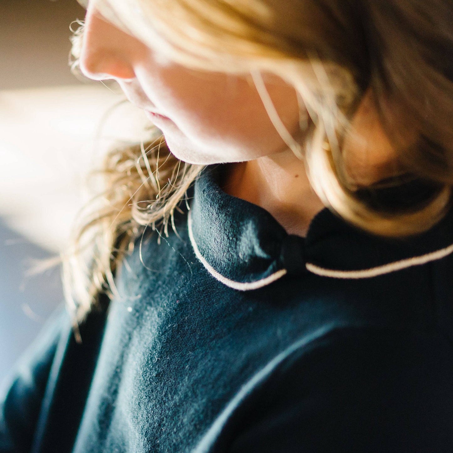 Ruffle Cuff Collar Sweater | Hope & Henry