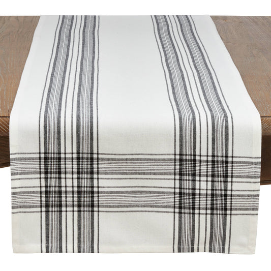 Plaid Table Runner | Saro Lifestyle