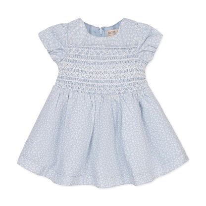 Blue Chateau Ditsy Puff Sleeve Dress | Hope & Henry