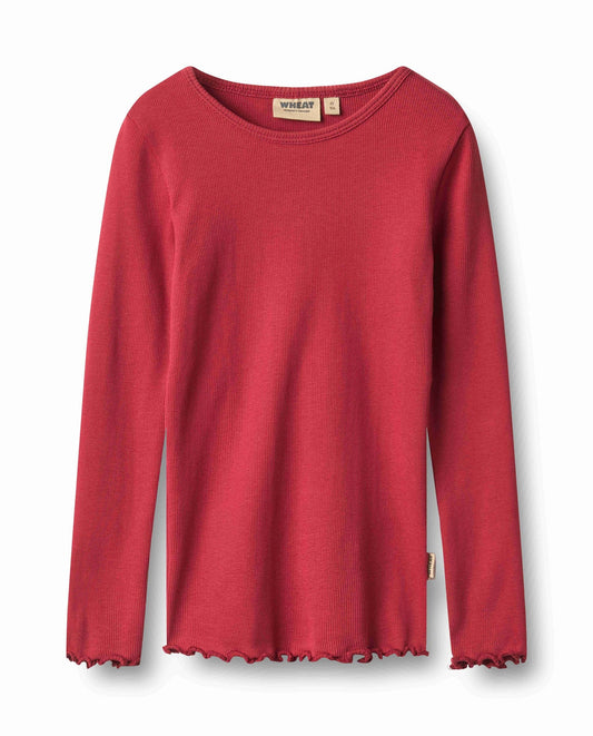 Ida Red Cherry T-Shirt | Wheat