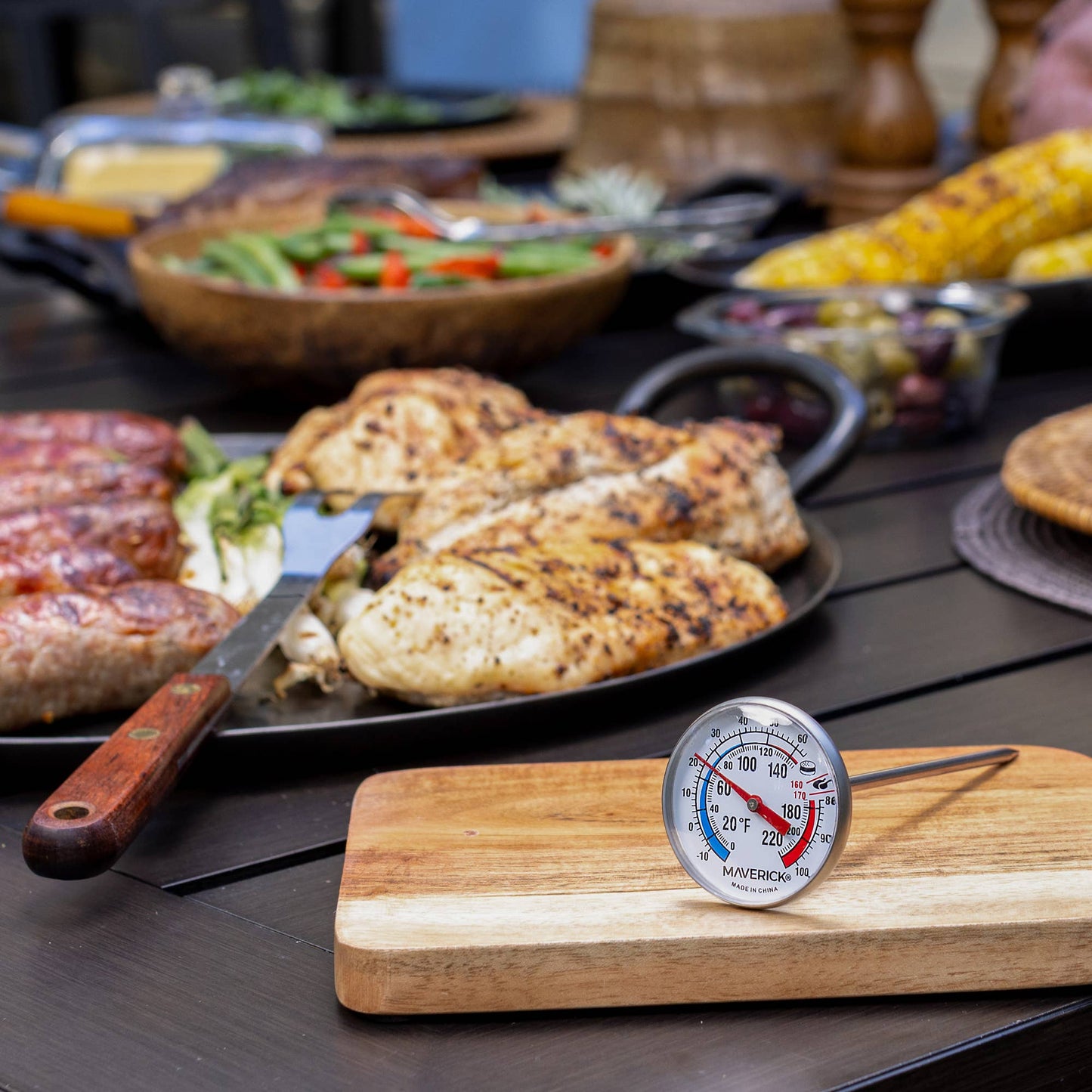 Maverick Large Dial Instant Read Thermometer | Kitchen Supply Brands