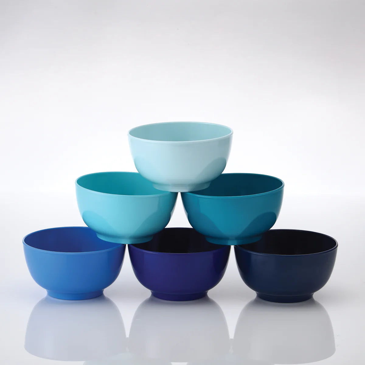 Set of 6 Small Bowls 22 oz (Various Colors) | French Bull