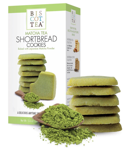 Matcha Shortbread | Biscottea Baking Co.