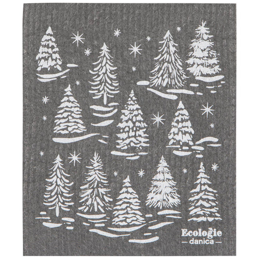 Winter Frost Christmas Swedish Dishcloth | Ecologie