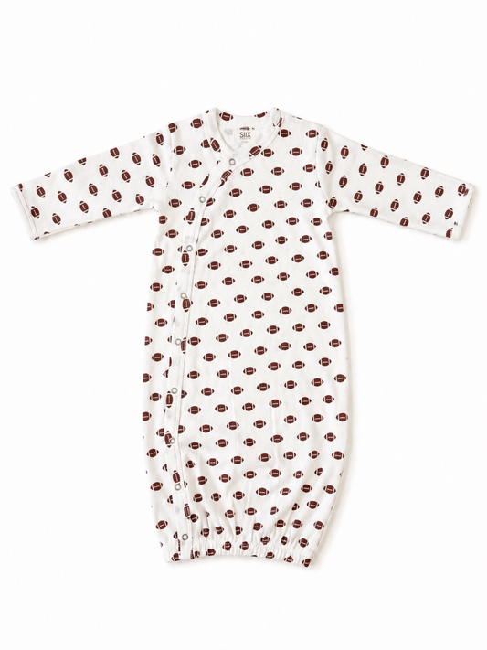 Football Pointelle Gown | Siix Collection
