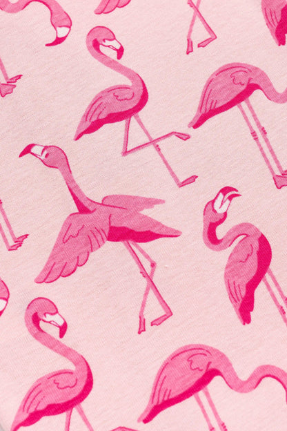 Pink Flamingo Romper | Monica + Andy