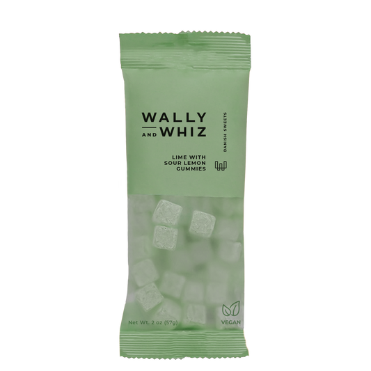 Lime with Sour Lemon Gummies | Wally Whiz