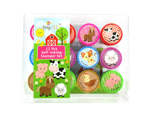 Farm Animals Stamp Kit | Tiny Mills