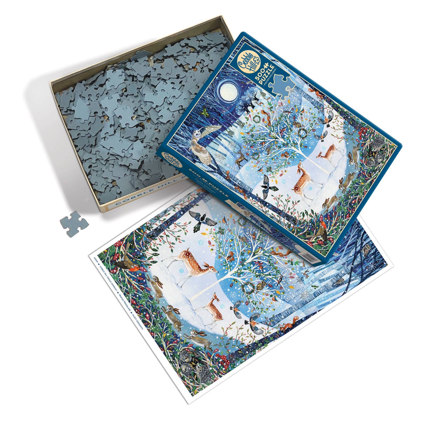 Winter Woodland - 500pc Puzzle | Cobble Hill Puzzles