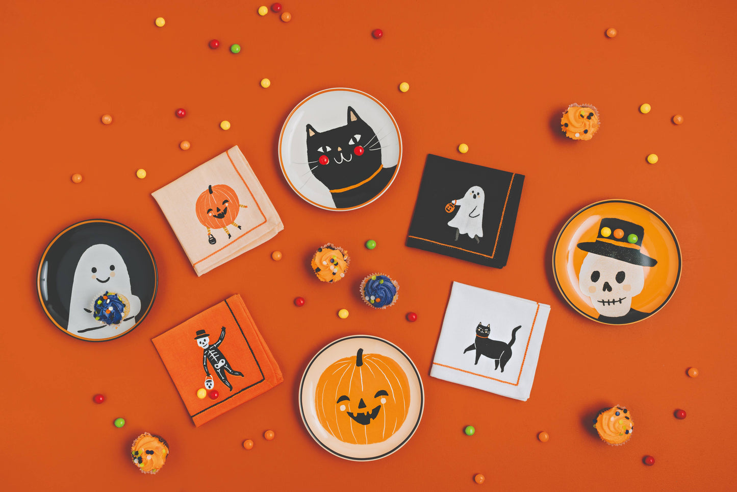 Boo Crew Halloween Cocktail Napkins Set | Danica