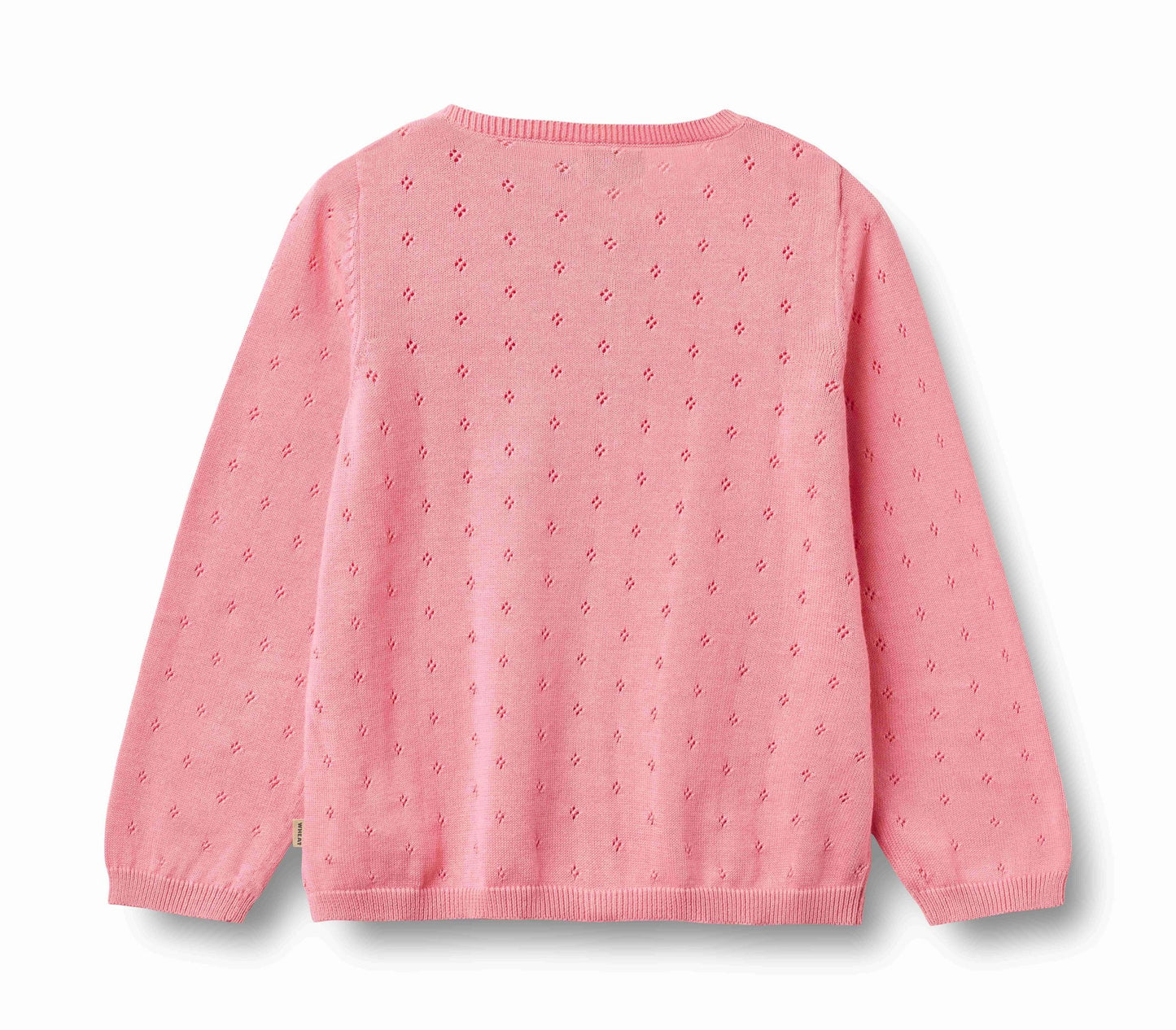 Bubblegum Maia Knit Cardigan | Wheat