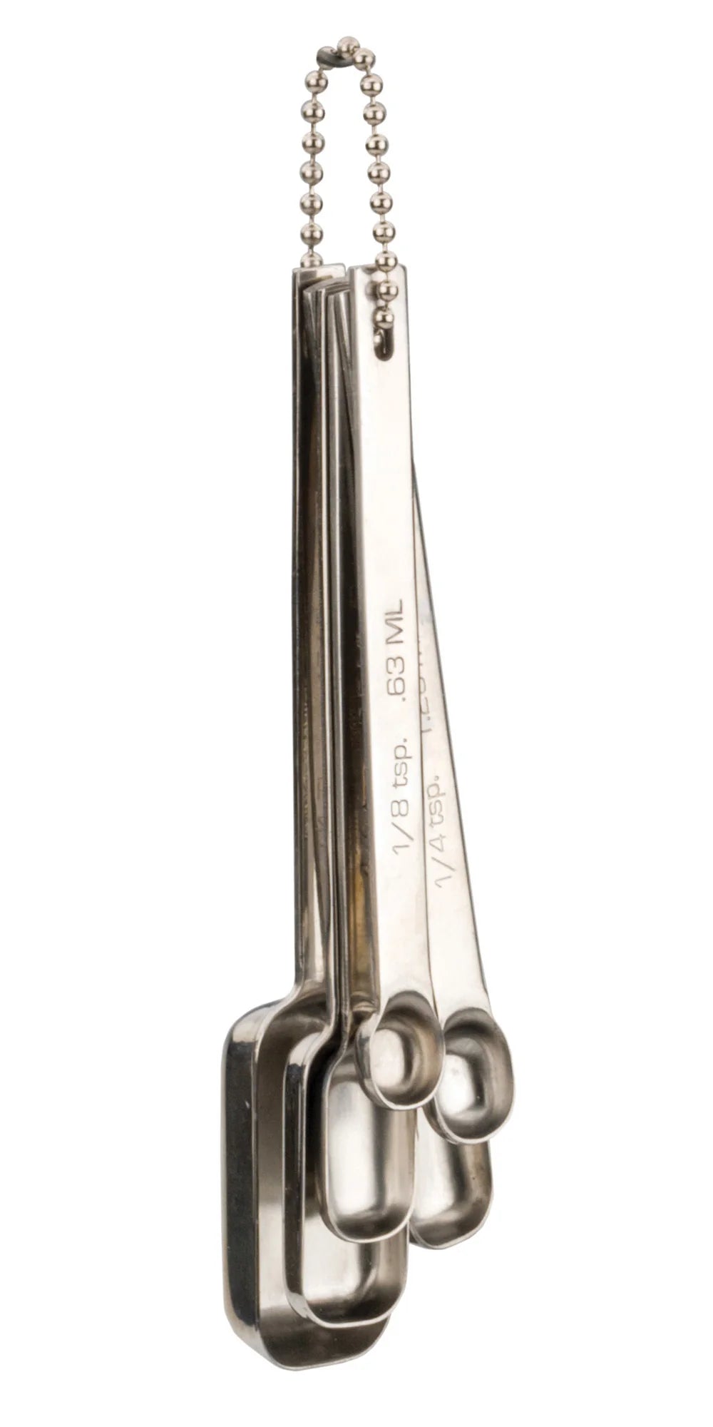 Set of 6 Stainless Steel Spice Spoons | RSVP International