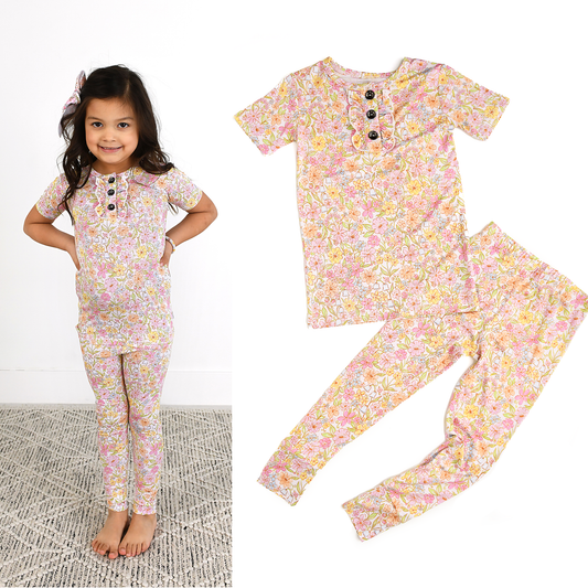 Kennedy Floral Bamboo Set | Gigi & Max