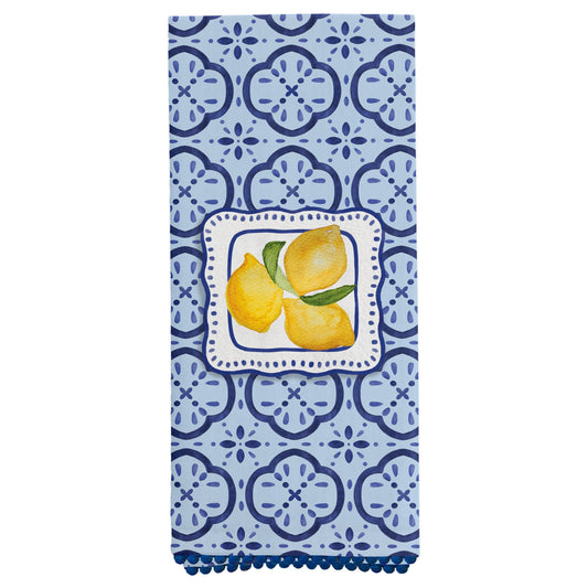 Amalfi Cucina Lemon Tea Towels | Boston International
