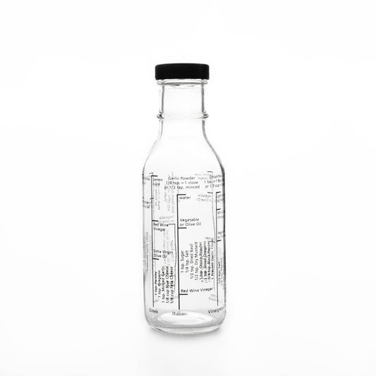 Glass Salad Dressing Shaker Bottle | Fox Run Brands