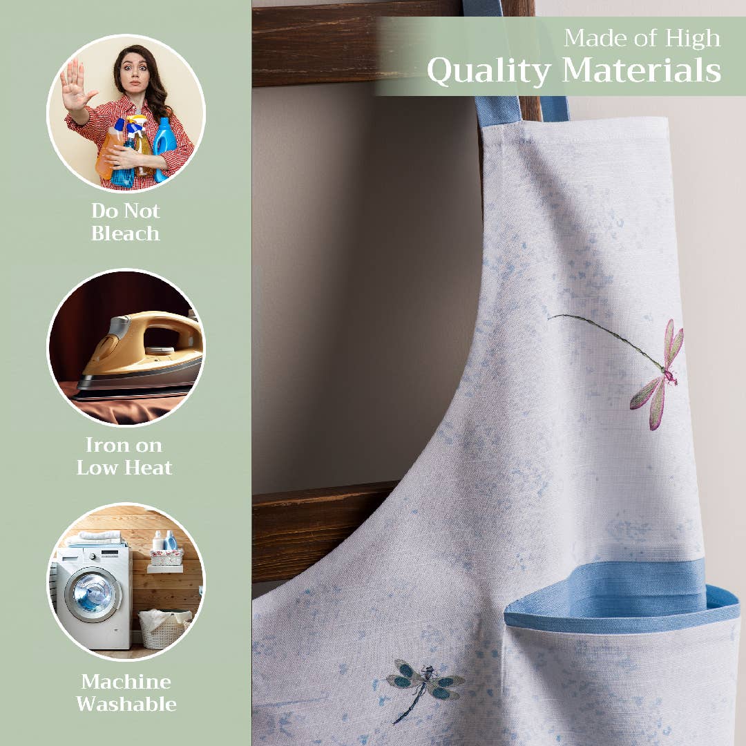 Fleurs De Mai Apron | Maison d'Hermine