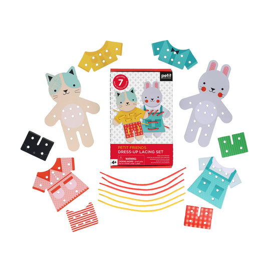 Petit Friends Dress-Up Lacing Set | Petit Collage