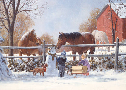 Chestnut and Acorn 35pc Tray Puzzle | Cobble Hill Puzzles