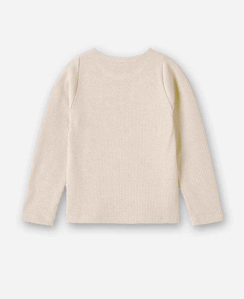 Kenna Long Sleeve Blouse - Sandshell | Fliink Denmark