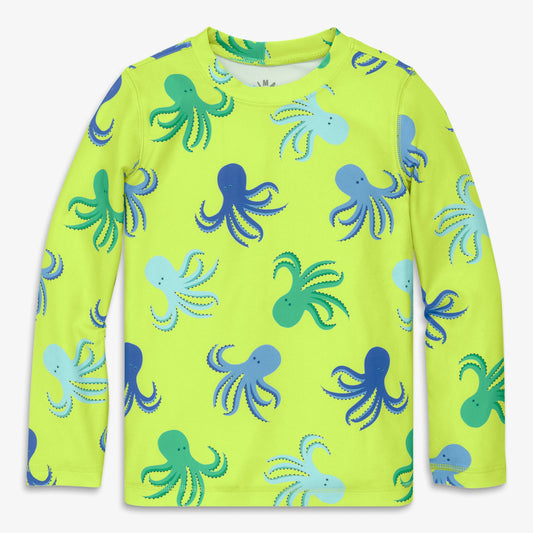 Octopus Pals Rash Guard | Primary