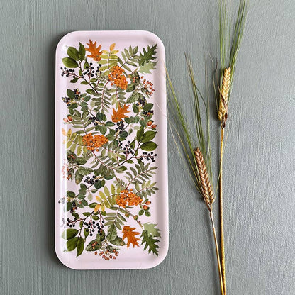 Autumn Wooden Serving Tray | Koustrup & Co
