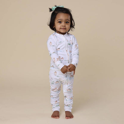 Duck Pond Organic Convertible Romper | Snuggle Hunny