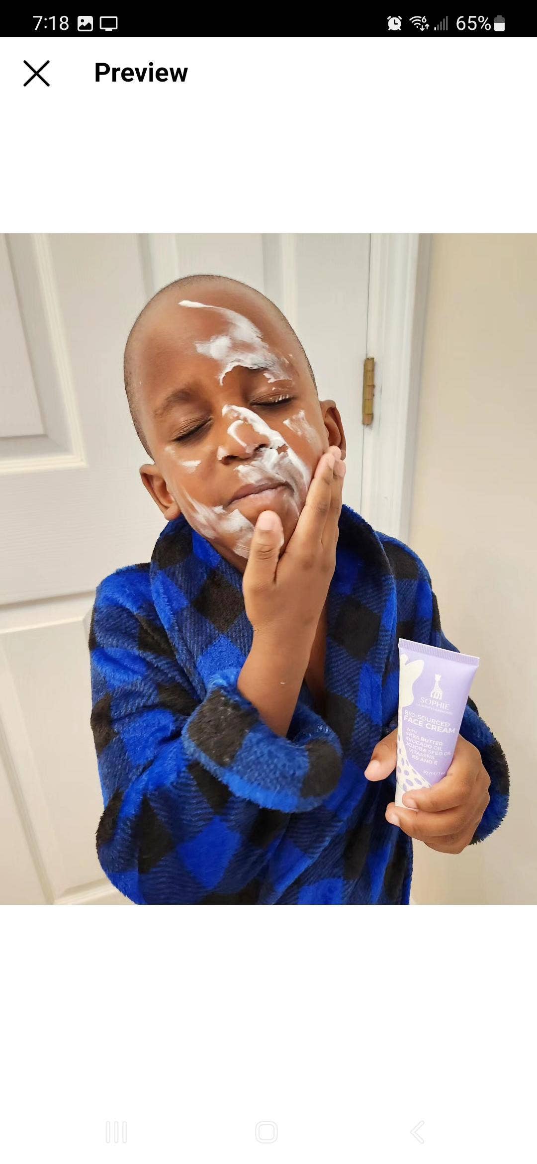 Face Cream | Sophie La Girafe Babycare