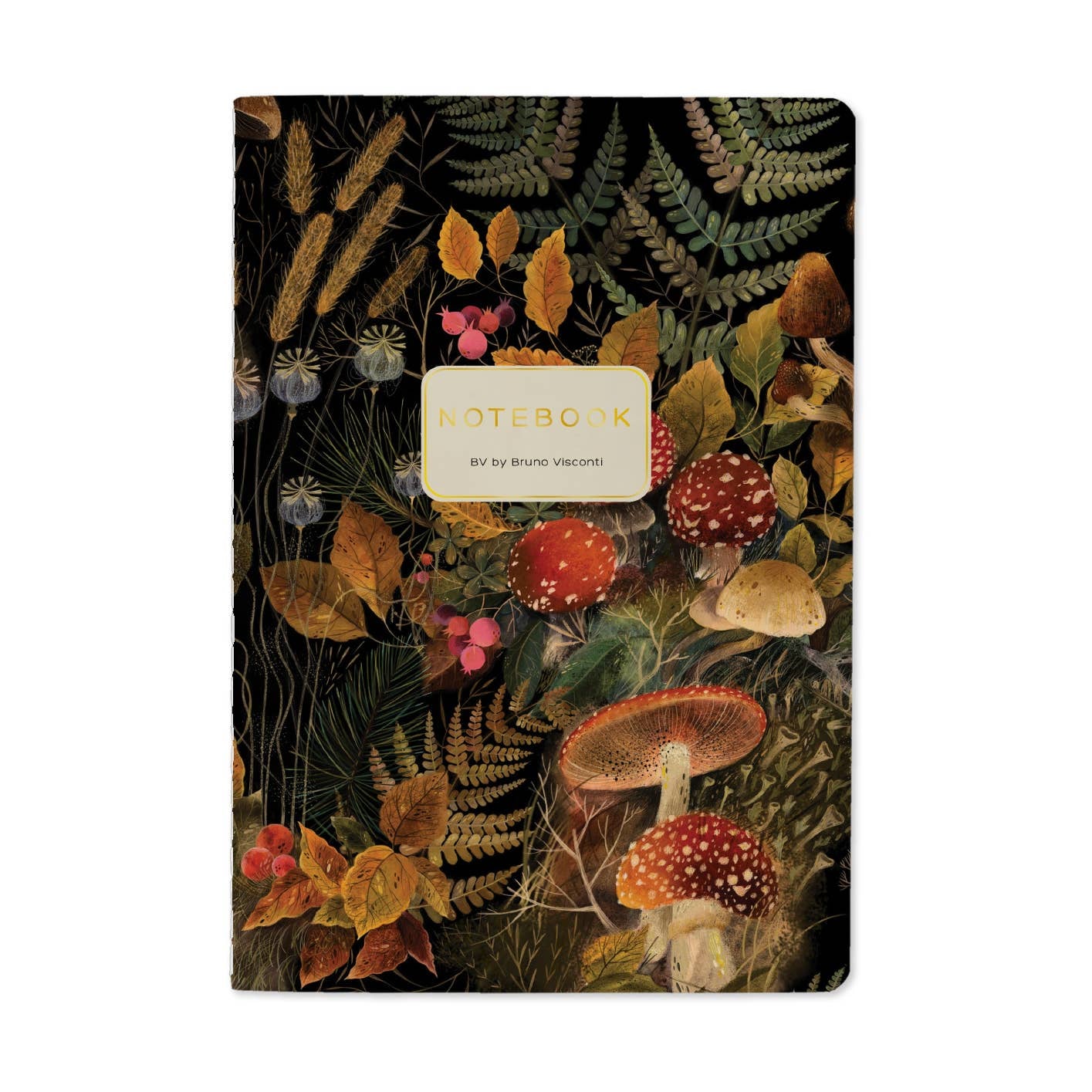 Forest Mushrooms Notebook | Bruno Visconti