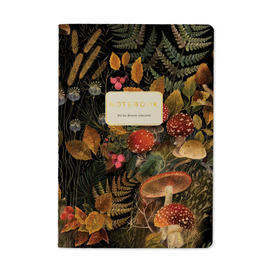 Forest Mushrooms Notebook | Bruno Visconti