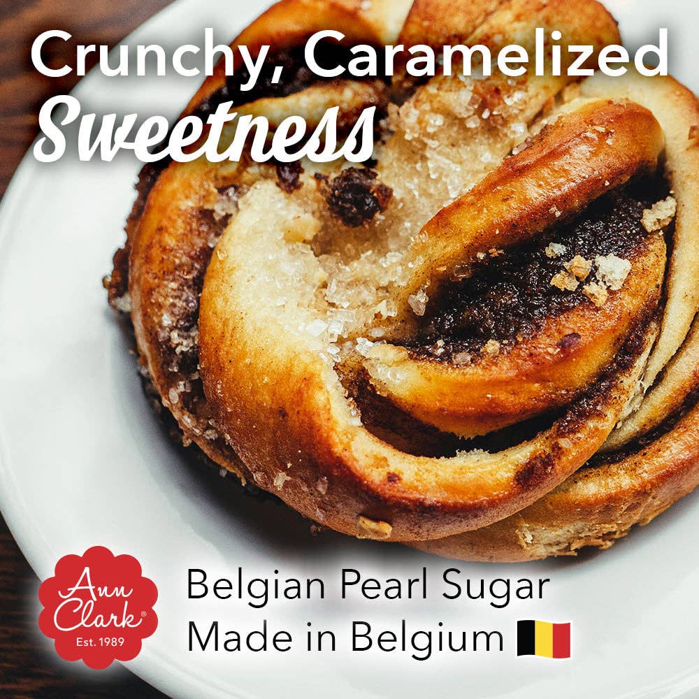 Authentic Belgian Pearl Sugar, 8 oz | Ann Clark