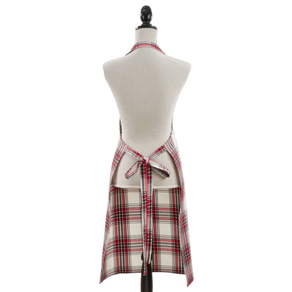 Plaid Apron (Various Colors) | Saro Lifestyle