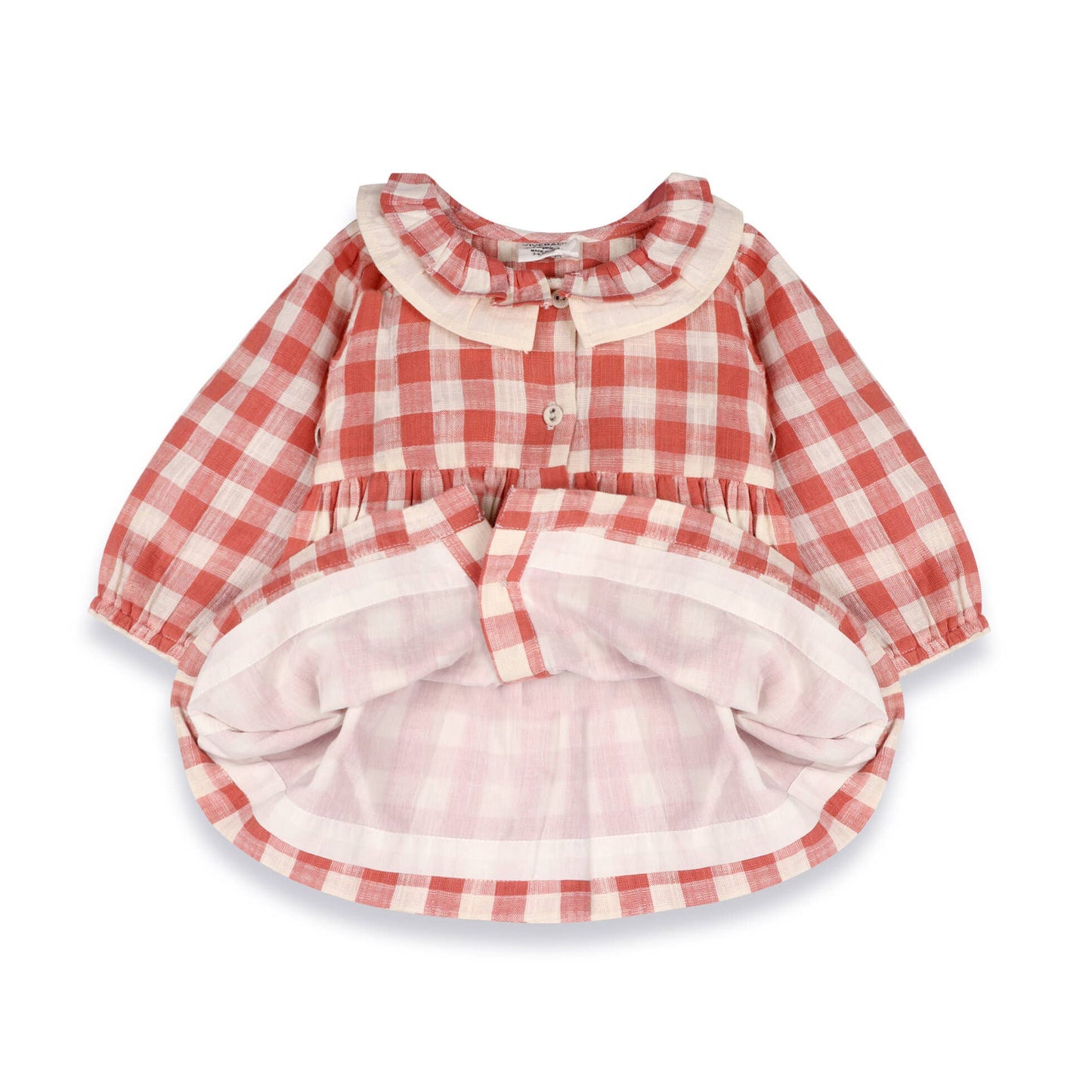 Holly Gingham Dress & Bloomer | Viverano Organics