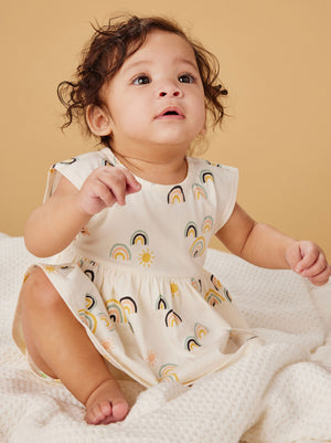 Baby Bodysuit Dress  (Various Prints) | Tea Collection