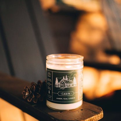 Soy Candle - Cabin Scent | Finding Home Farms