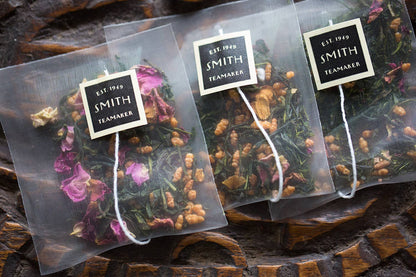 Rose City Genmaicha Green Tea Carton (15 Sachets) | Smith Teamaker