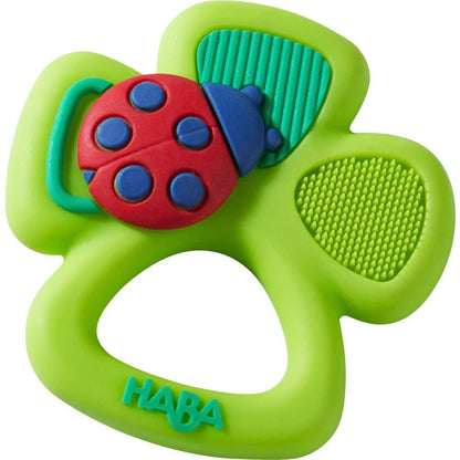 Shamrock Silicone Baby Teether | HABA