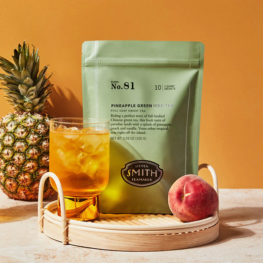 Pineapple Green Iced Tea (10 1-Quart Sachets) | Smith Teamaker