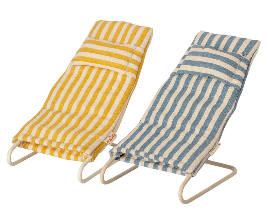 Set of 2 Beach Chairs | Maileg
