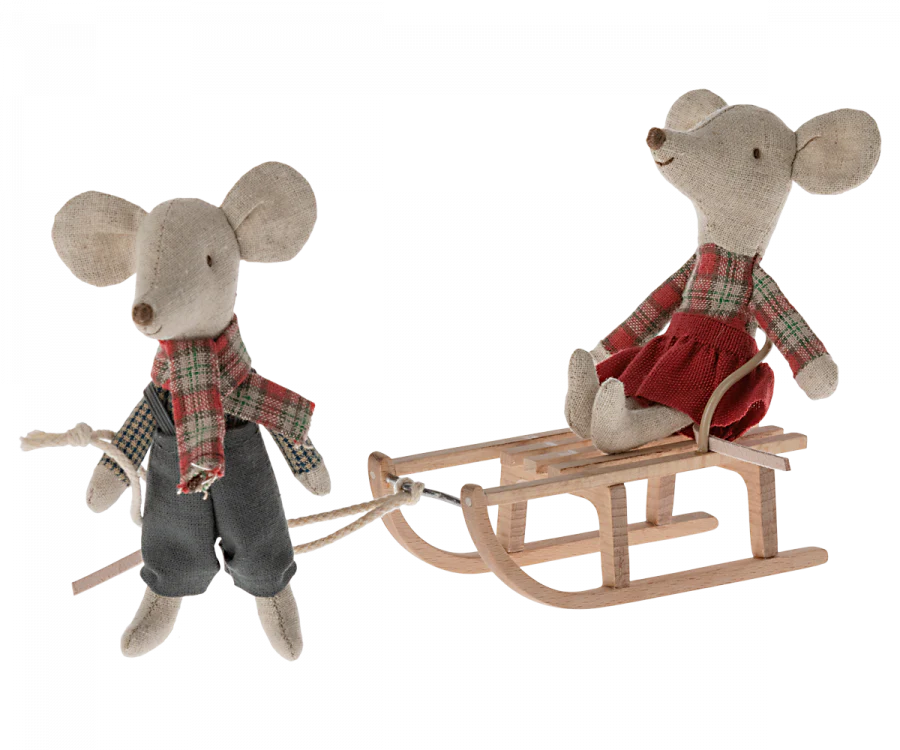 Mouse Sled | Maileg