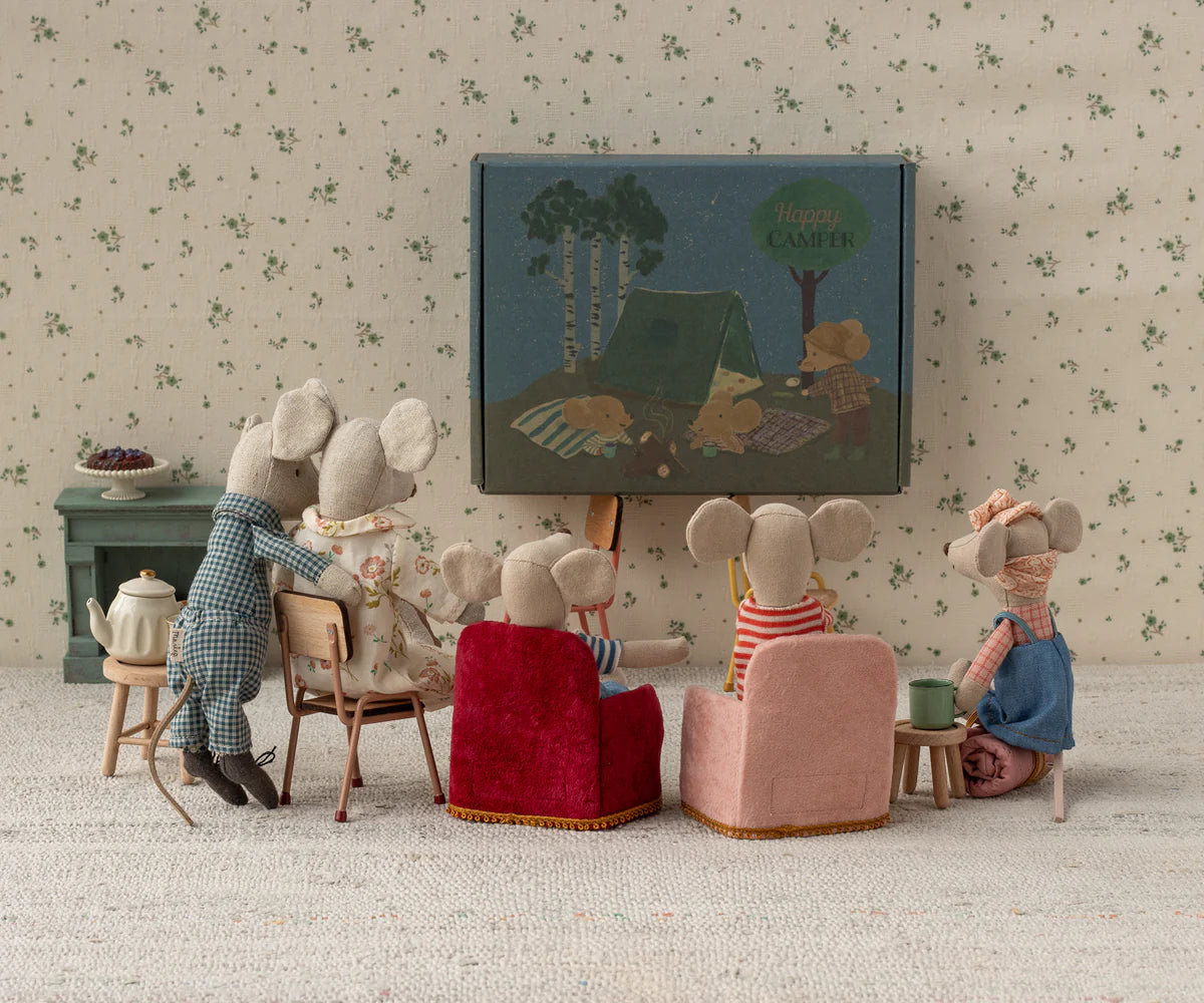 Folding Chair, Mouse (Various Colors) | Maileg