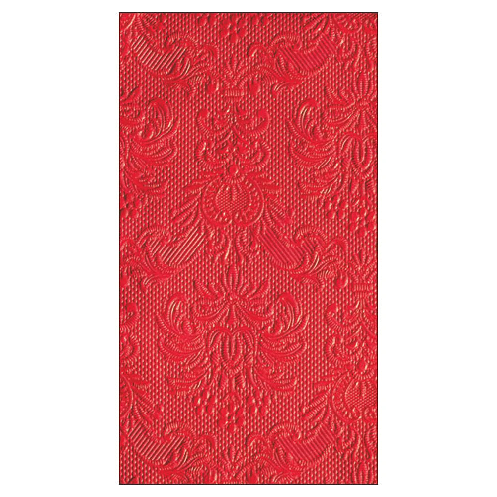 Elegance Red Guest Towel | Ambiente