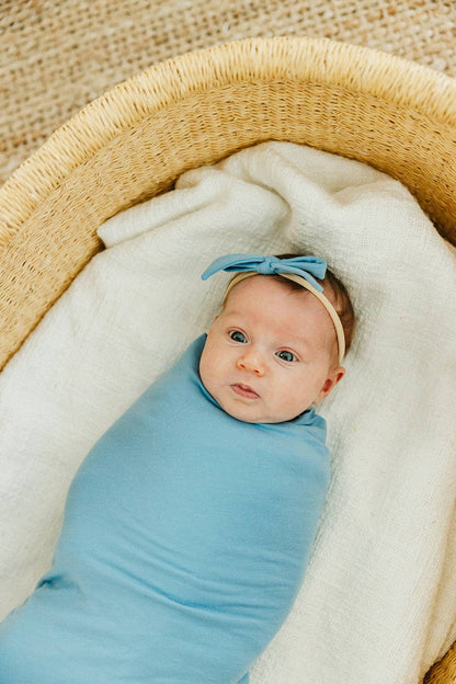 Robin Ribbon Baby Bow | Copper Pearl