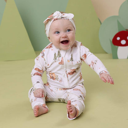 Bears Organic Convertible Romper | Snuggle Hunny