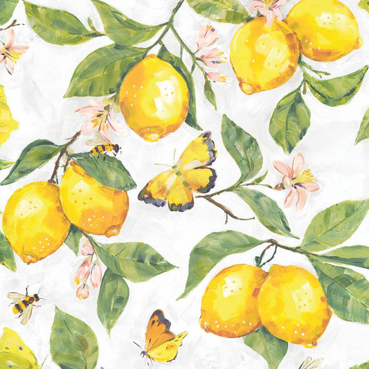 Fresh Lemons Cocktail Napkin | Ambiente