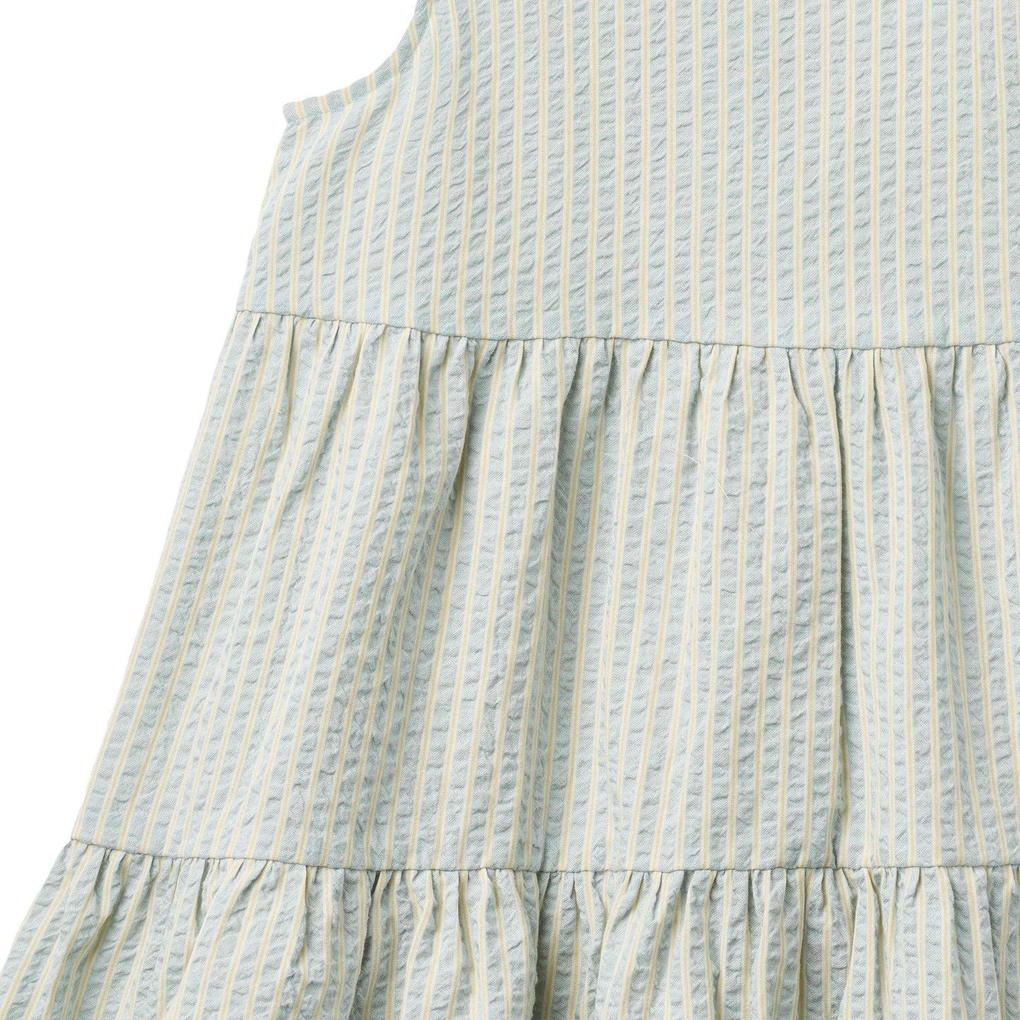 Summer Sky Stripe Louise Dress | Wheat